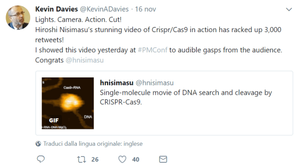 tweet CRISPR real time 3