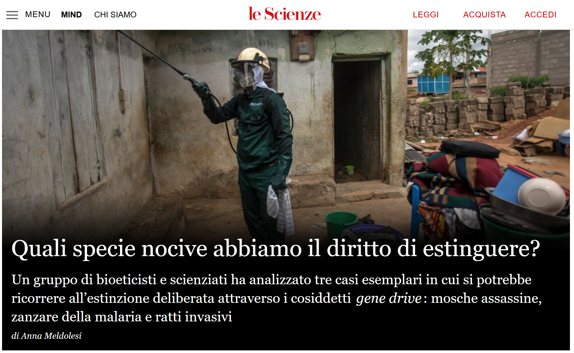 Gene drives and the ethics of extinction | CRISPeR FRENZY